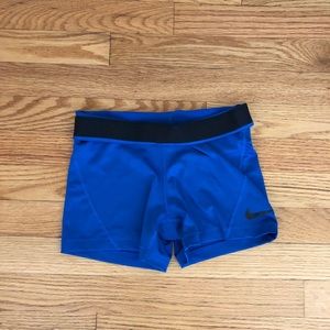 Blue nike pros